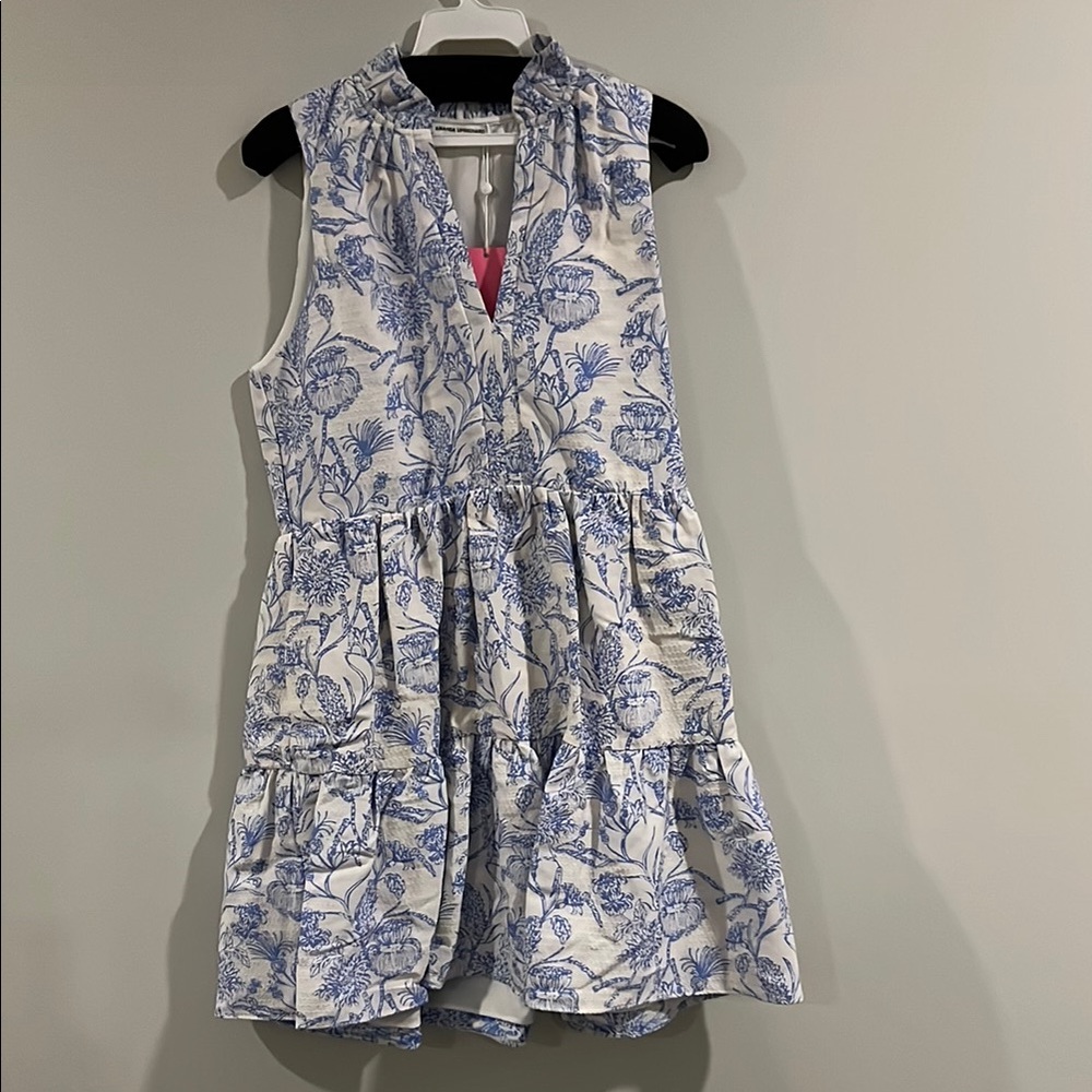 Amanda Uprichard Connolly Dress in English Blue, Size S (NWT)